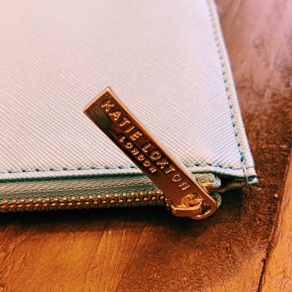 Katie Loxton | NWOT Adventure Awaits Blue Pouch - Picture 2 of 3